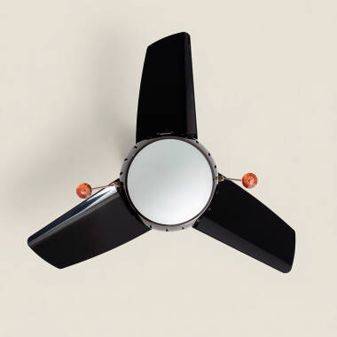Image de Ventilateur de Plafond LED Noir 66cm Modern