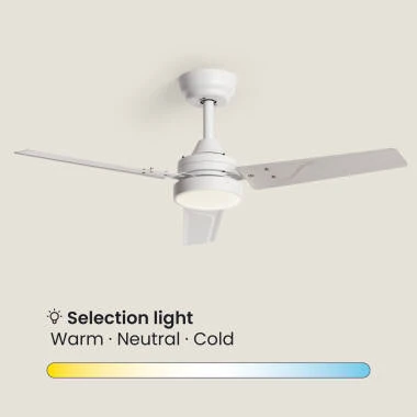 Image de Ventilateur de Plafond Silencieux Vacker 105 cm Moteur DC pour Extérieur