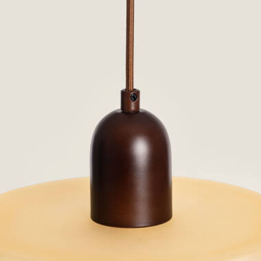 Afbeelding van Hanglamp Hout en Glas Aiko