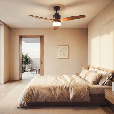 Image of EVO Forest Silent Ceiling Fan with Light DC Motor 