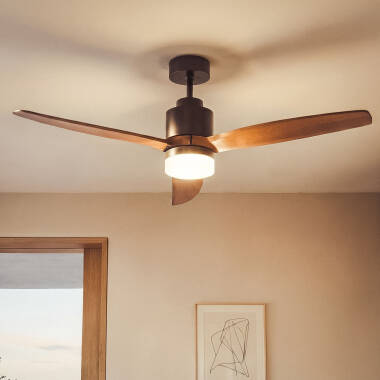 Bild von Deckenventilator mit Licht Leise DC Forest EVO
