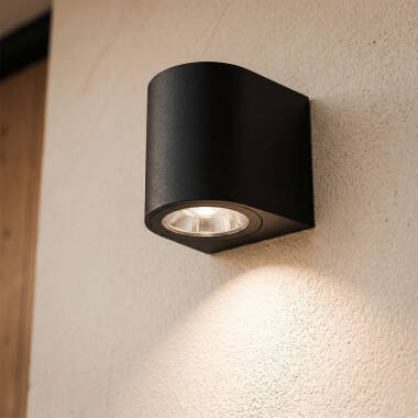 Black Gala Outdoor Wall Lamp
