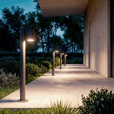 Immagine di Lampioncino Esterni Superficie 90cm Acciaio Inox Stone
