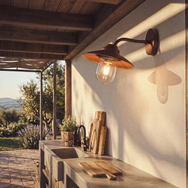 Afbeelding van Wandlamp Outdoor Metaal Perth 