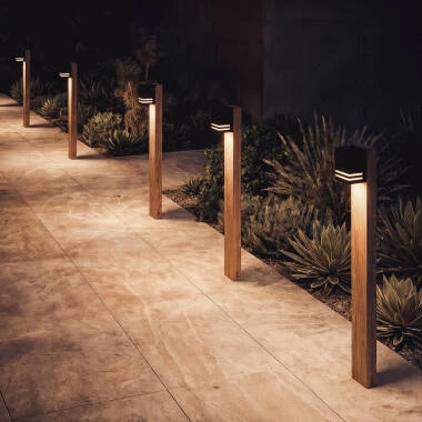 Image of Minol Aluminium Outdoor Bollard 80cm 