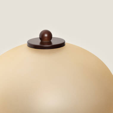 Afbeelding van Wandlamp van Hout en Glas Aiko