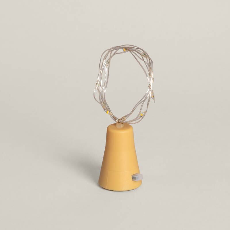 Image of Solar LED String Light for Bottle