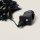 Image de Rideau de Guirlande LED 3m Short Noir