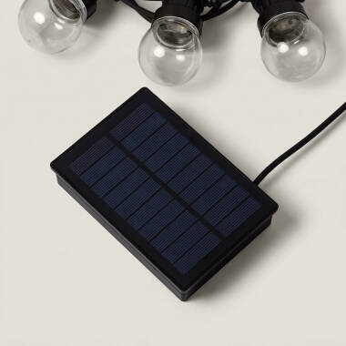 Bild von LED-Girlande aus Glühbirnen Aussen Solar Kepler 7m