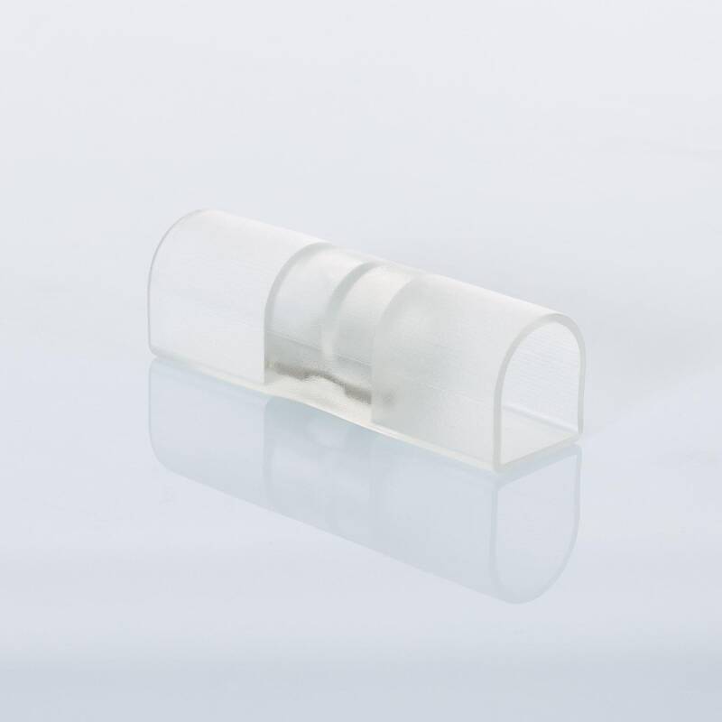 Image de Connecteur pour Ruban LED Néon Dimmable 220V Semi-circulaire 180° IP67