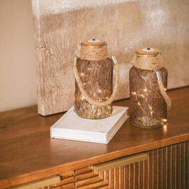 LED-Glasgefäß Firefly