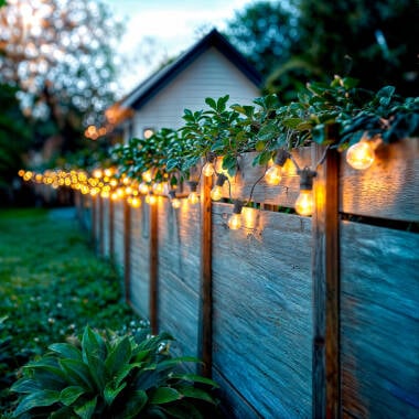[NO ACTIVAR] KIT Outdoor 10m Garland in Black + 10 24V E27 LED Filament Bulbs