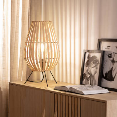 Lampe à Poser Bambou Atamach