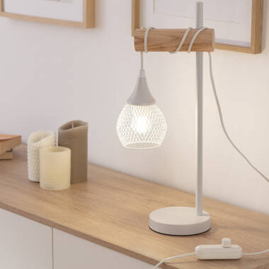 Bild von Tischlampe aus Metall WiFi mit Dimmer Monah