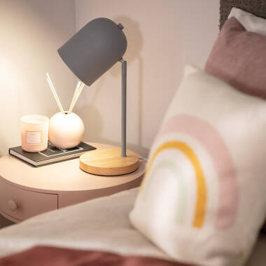 Tischlampe aus Metall Kidonge