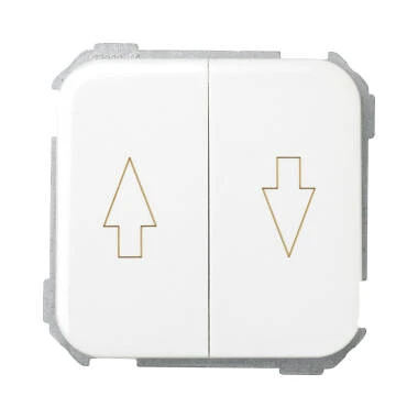 Bouton-Poussoir avec Touche pour Volets Roulants Automatiques SIMON 31 31331