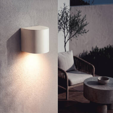 White Gala Outdoor Wall Lamp