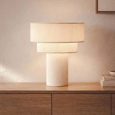 Lampada da Tavolo in Lino Liva