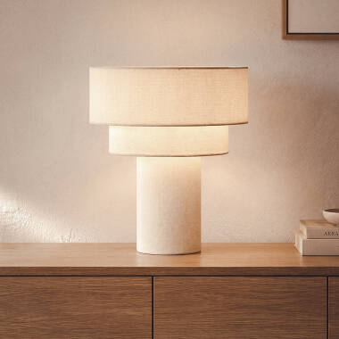 Image de Lampe à Poser Lin Liva