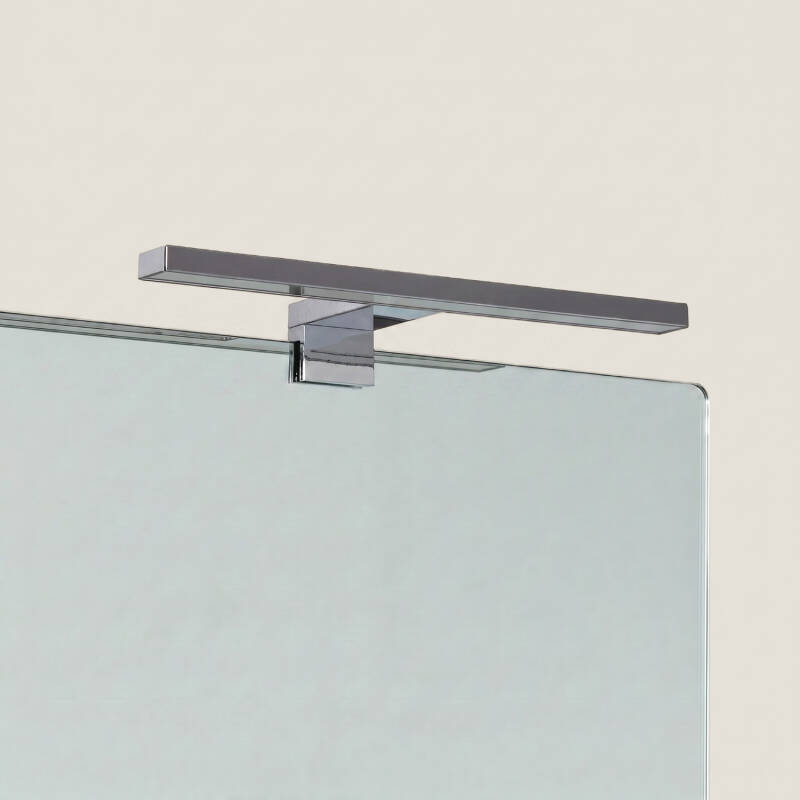 Image de Applique LED Salle de Bain Carl 5W Argentée pour Miroir 