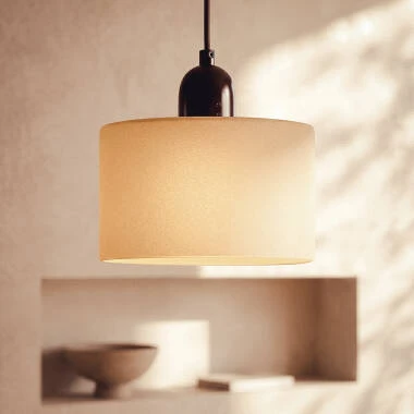 Lampa Wisząca Metal i Szkło Aiko