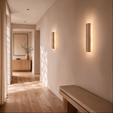 Bild von LED Wandleuchte Travertino Enzo