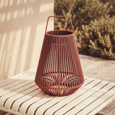 Lampe à Poser Solaire Tali à Corde pour Extérieur