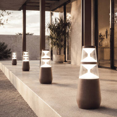Image of Double-Danko 8W Outdoor LED Bollard 38cm