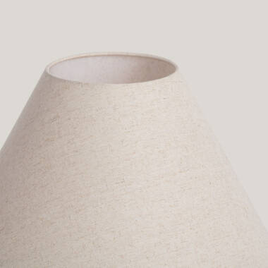 Bild von Stehlampe aus Holz Kumar ILUZZIA