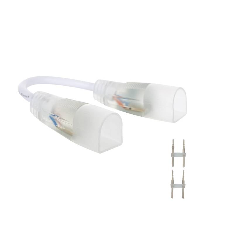 Afbeelding van Connector kabel voor Neon LED-strip dimbaar 220V halfrond 180° IP67