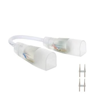Cavo Connettore per Striscia LED Neon Regolabile 220 V Semicircolare 180° IP67