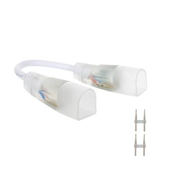 Connector kabel voor Neon LED-strip dimbaar 220V halfrond 180° IP67
