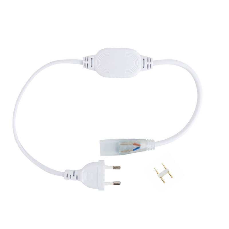 Image de Câble Rectificateur Courant pour Ruban LED 220V Coupe 25/100 cm IP67