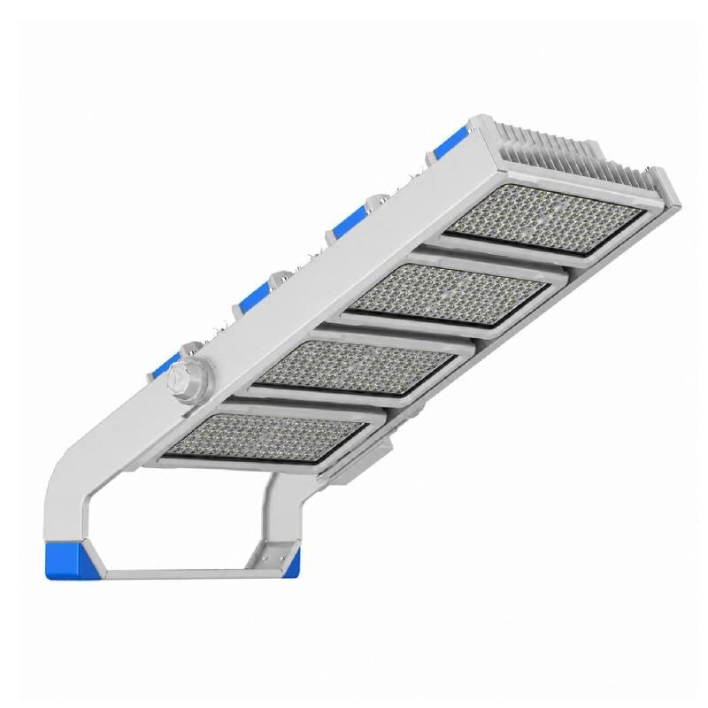 Afbeelding van Stadion Schijnwerper LED Professioneel 1200W Grijs LUMILEDS 170 lm/W IP66 INVENTRONICS Dimbaar 0-10 V