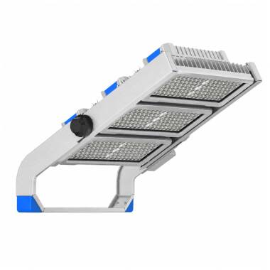 Projecteur LED 900W Stadium Professionnel Gris LUMILEDS 170 lm/W IP66 INVENTRONICS Dimmable 0-10V