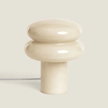 Tischlampe Glas Kurta
