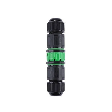 Waterdichte man-vrouw kabelconnector 0,5–2,5 mm² zonder schroeven IP68