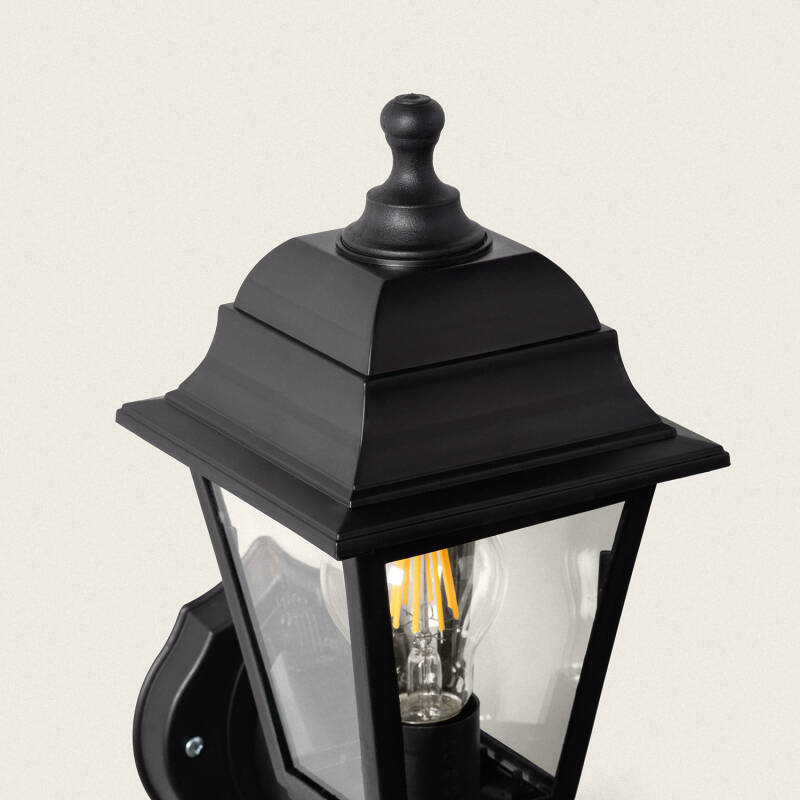 Image of Sennen Outdoor Wall Lamp in Black