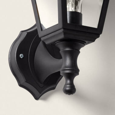 Image of Sennen Outdoor Wall Lamp in Black