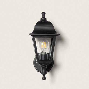 Image of Sennen Outdoor Wall Lamp in Black