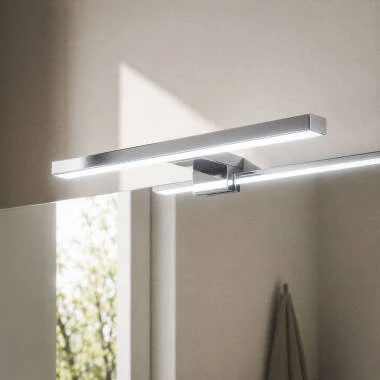 Applique LED Salle de Bain Carl 5W Argentée pour Miroir