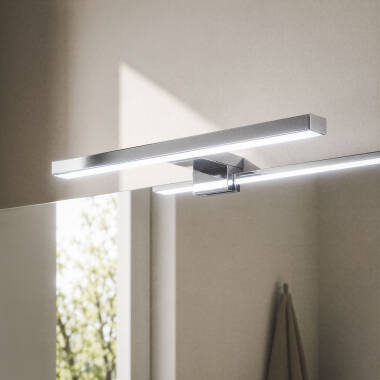 Immagine di Applique per Specchio del Bagno Carl 5W Argento 