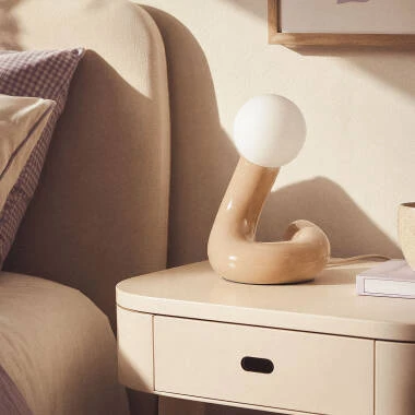 Lampada da Tavolo in Ceramica Arlo Juno