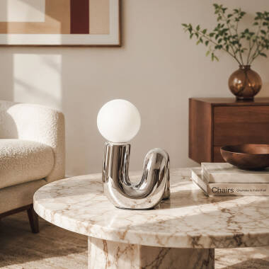 Lampe à Poser Céramique Arlo