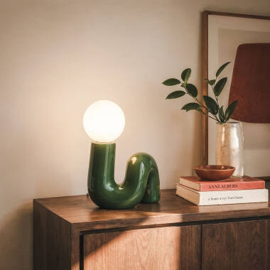 Bild von Tischlampe Keramik Arlo