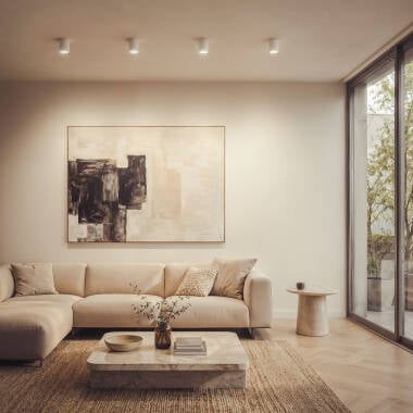 Image of Big Vulni Plaster Ceiling Lamp 