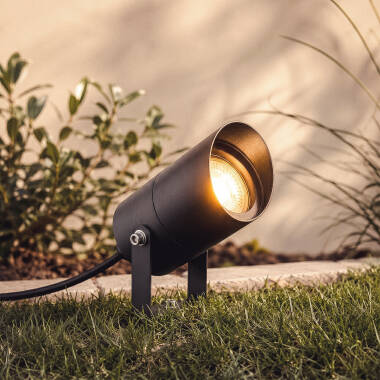 Spot Outdoor GU10 Aluminium met Spike Tilot