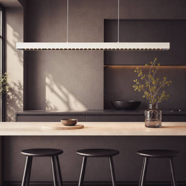 Hanglamp Lineaire LED 42W Aluminium CCT Dubbelzijdige Verlichting Funky Sly