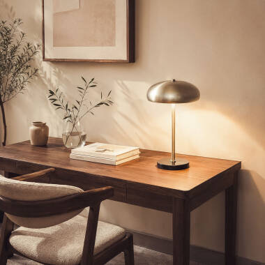 Bild von Tischlampe aus Metall Aleisk