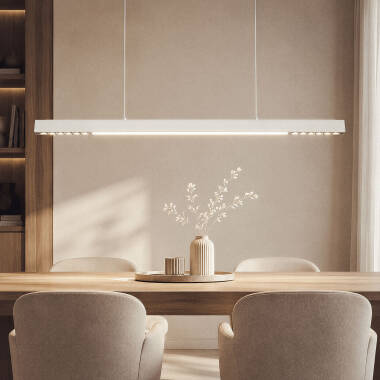 Hanglamp Lineaire LED 42W Aluminium CCT Dubbelzijdige Verlichting Funky Chaka